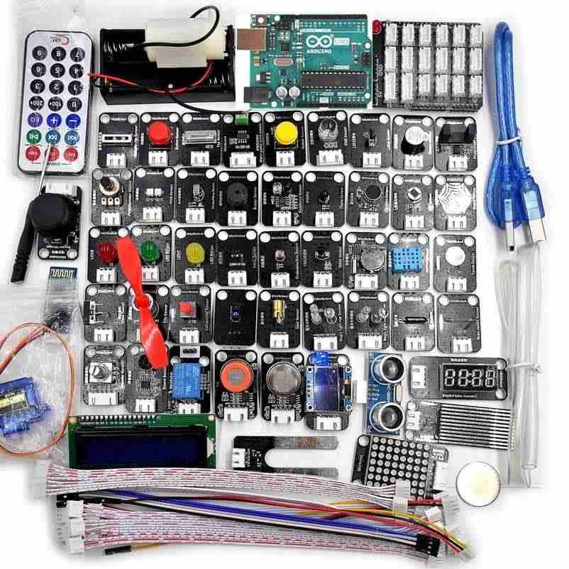 适用arduino UNO开发板编程学习套件入门级传感器R3单片机 米...