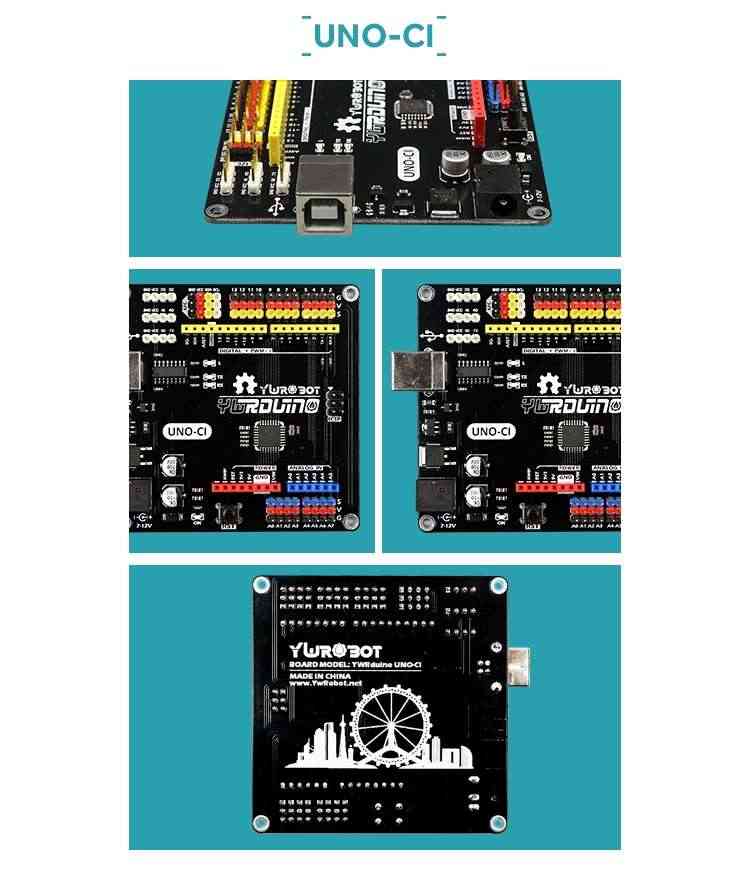 适用于Arduino兼容开发板uno r3控制板创客教育编程互动媒体开发