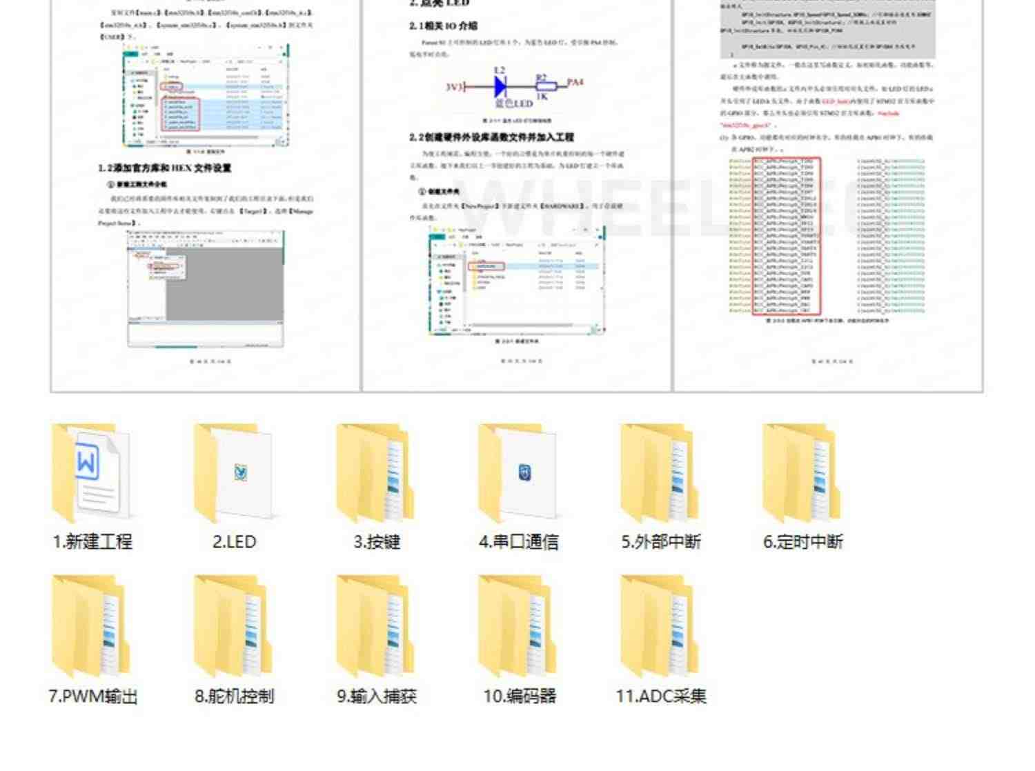 STM32F103C8T6系统板核心板ARM开发板学习板ESD保护 C03C 单片机