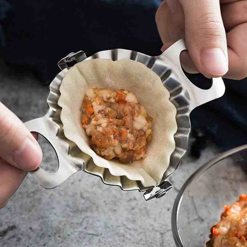 半自动包饺子神器花型创意花式机器饺子器专用快速全自动不锈钢...