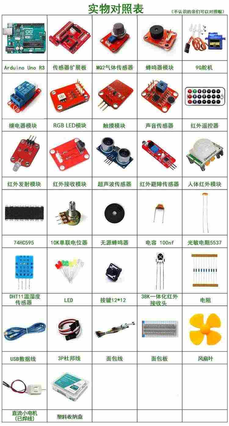 适用arduino套件 arduino uno r3开发板套件 Arduino程序设计基础