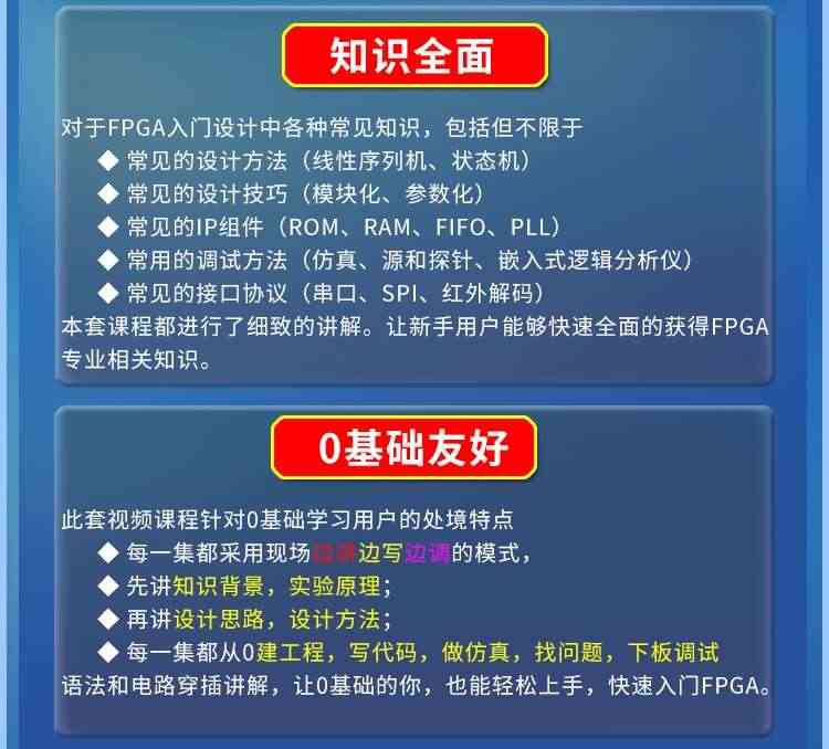 适用教学级】AC620 Altera FPGA开发板0基础自学进阶送视频教程