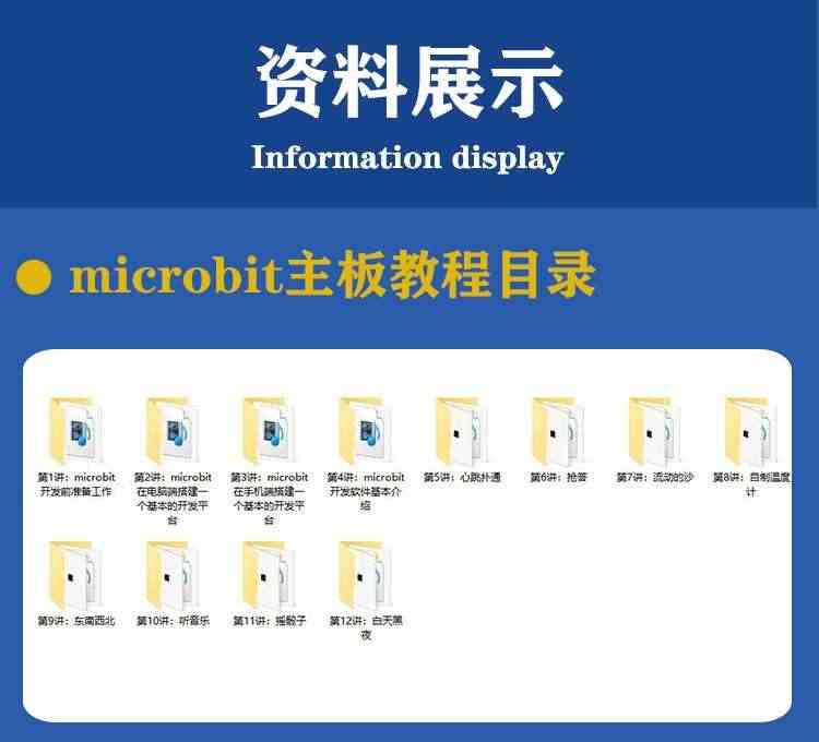 适用Microbit V2开发板 BBC micro:bit入门套件 学习Python图形化