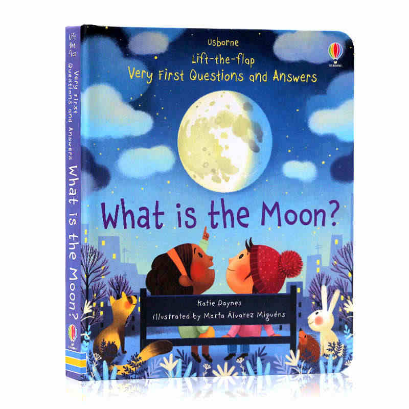 Usborne出品 月亮是什么 英文原版绘本 What is the ...