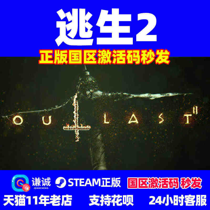 steam 逃生2 Outlast2  国区cdkey PC 正版 游...