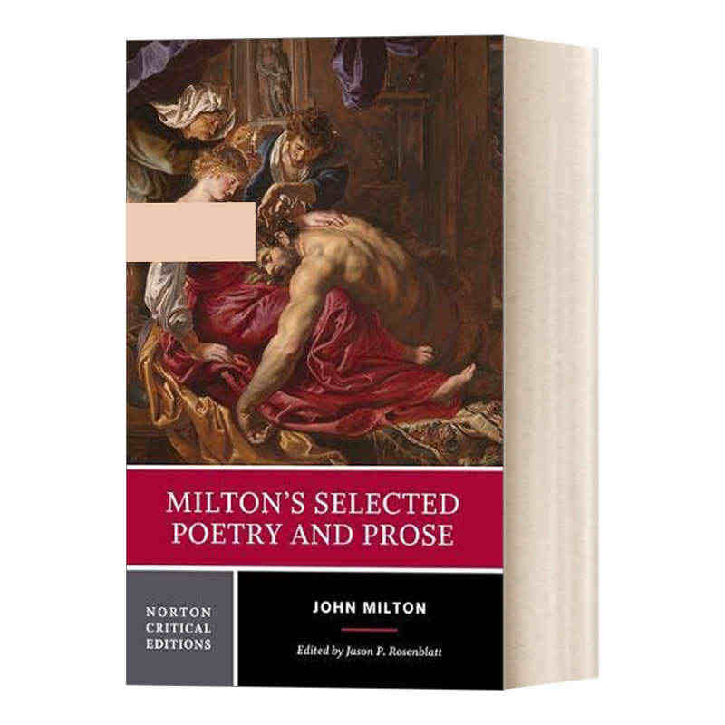 英文原版 Milton's Selected Poetry and P...