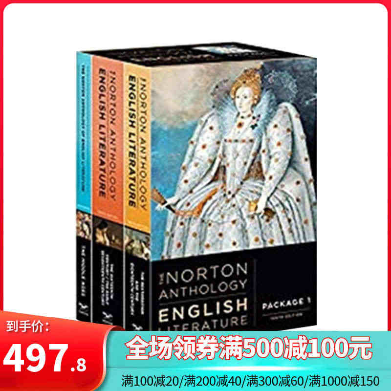 英文原版 The Norton Anthology of Englis...