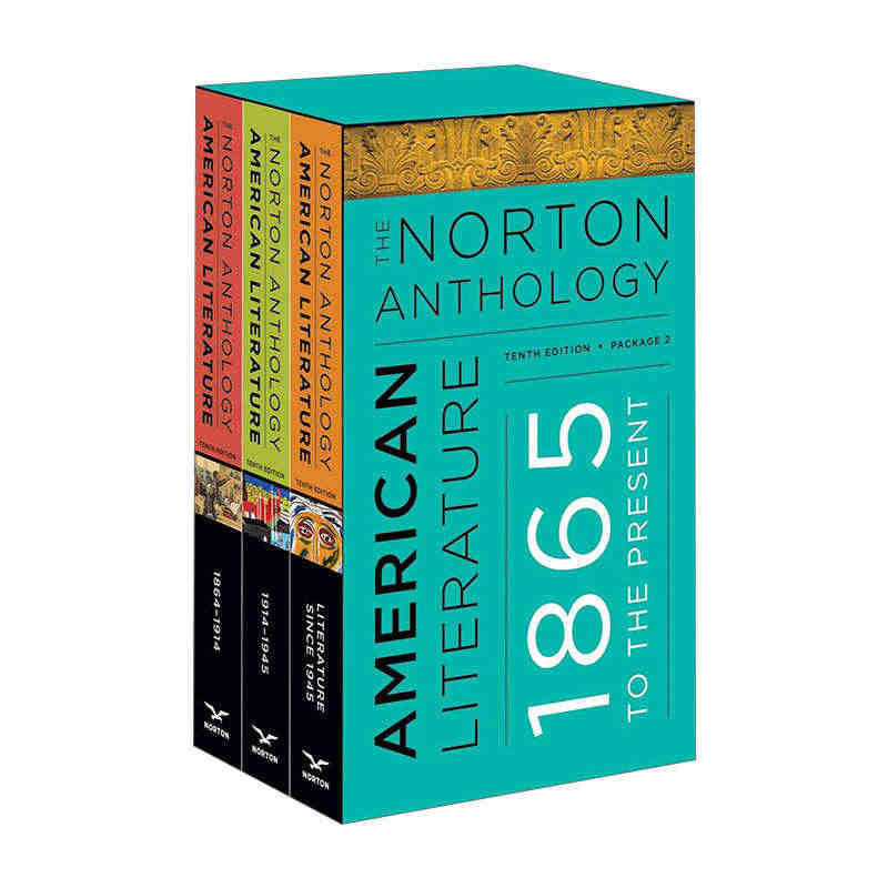 英文原版 The Norton Anthology of Americ...