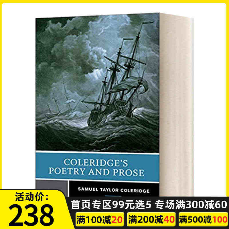 柯勒律治的诗歌与散文 诺顿文学解读系列 英文原版 Coleridge'...