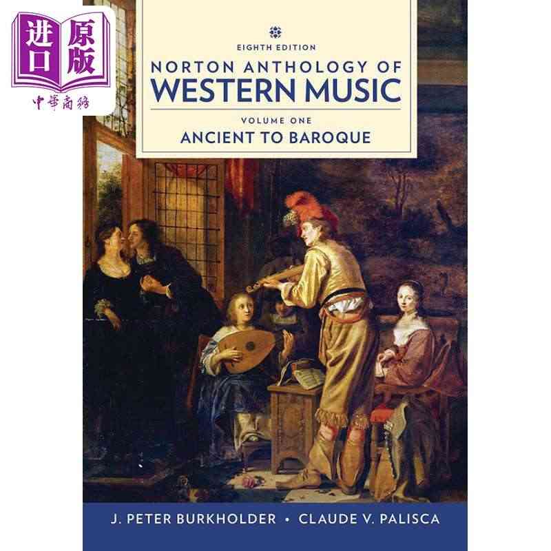 预售 Norton Anthology of Western Musi...