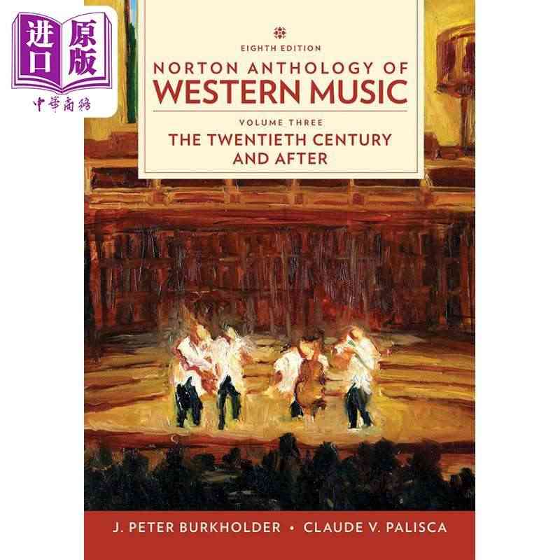 预售 Norton Anthology of Western Musi...