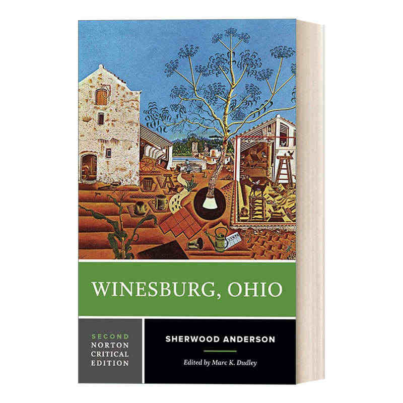 英文原版 Winesburg  Ohio 小城畸人 第二版 诺顿文学解...