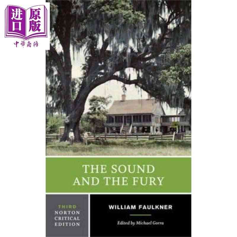 现货 喧嚣与躁动 诺顿文学解读系列 英文原版 The Sound an...