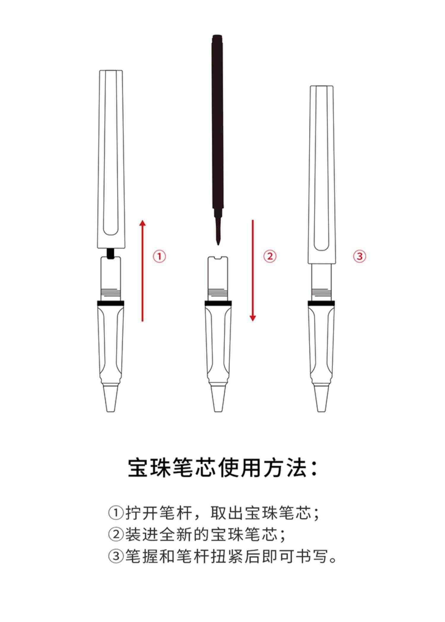 【礼物推荐】LAMY德国凌美 vista自信系列透明钢笔墨水笔/宝珠笔签字笔官方旗舰店 礼盒套装学生练字礼物专用