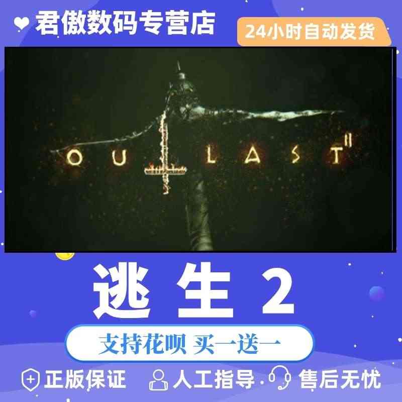 Steam PC正版 游戏 逃生2 Outlast 2 激活码 cdk...