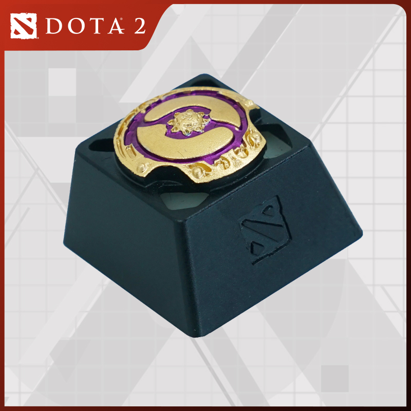 DOTA2 TI9主题键帽平面款单颗机械键盘游戏外设VALVE周边电竞...