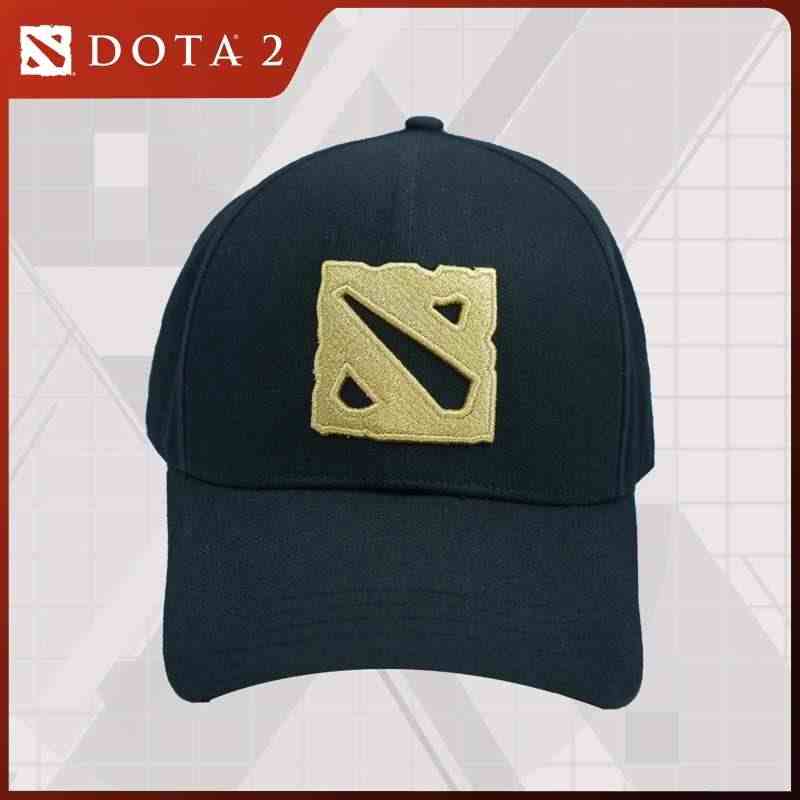 DOTA2棒球帽 金色LOGO帽子 个性情侣款正版VALVE 游戏周边...