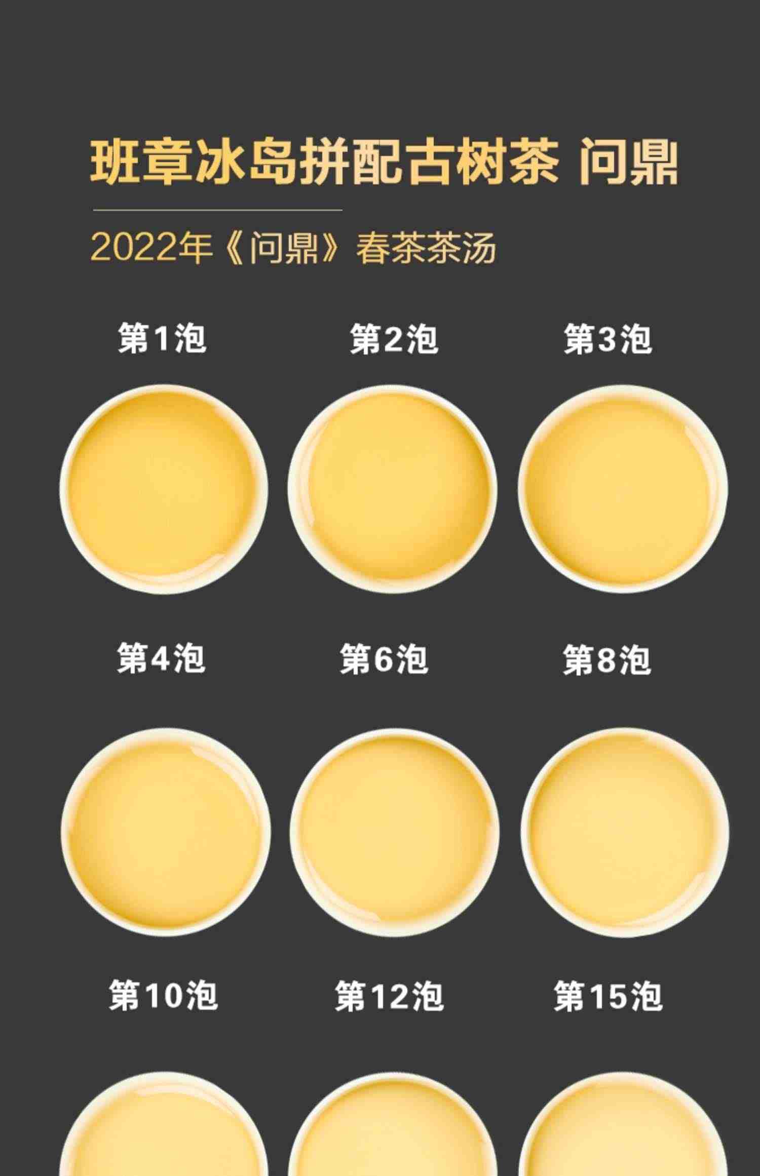 2022年凰馨古茶春茶首发古树茶《问鼎》云南普洱生茶357克茶饼