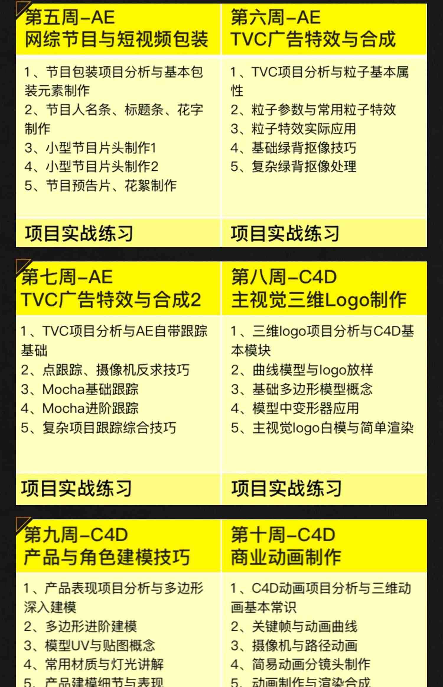 影视后期剪辑特效短视频制作实战AEC4D PR教程线下就业培训新片场