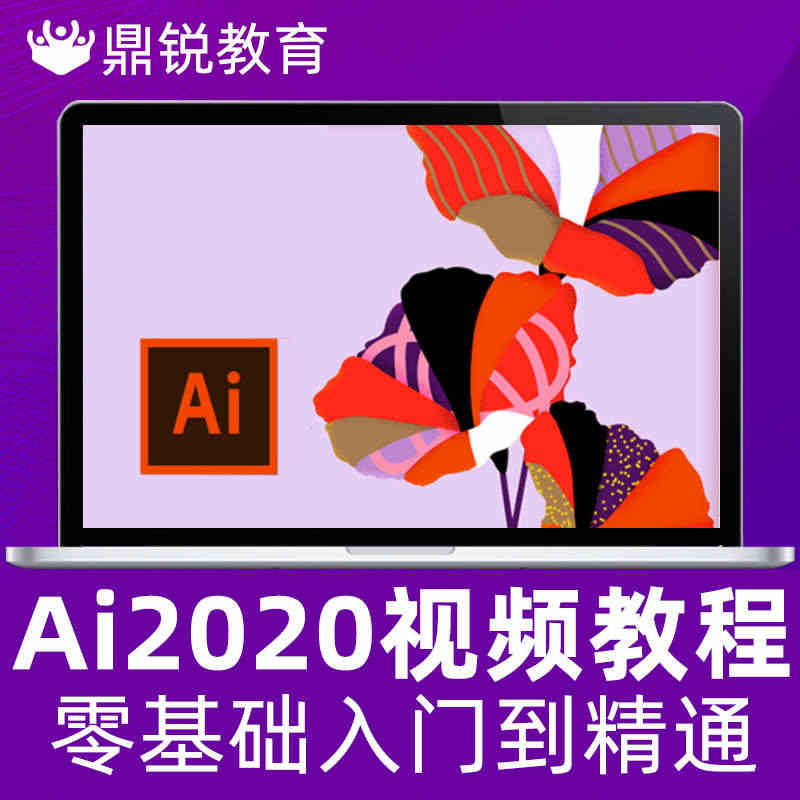 ai教程视频illustrator 2020课程零基础自学插画排版设计...