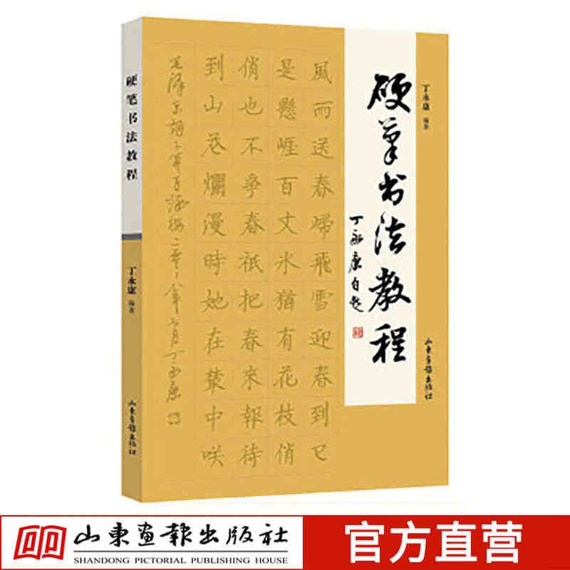 硬笔书法教程 丁永康编著 硬笔书法楷书行书草书隶书篆书帖 练字本硬笔书...