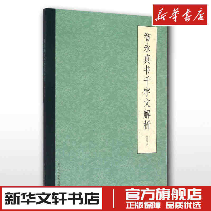 智永真书千字文解析 钱依敏 中国常用字毛笔书法字帖入门教程教材中学生书...