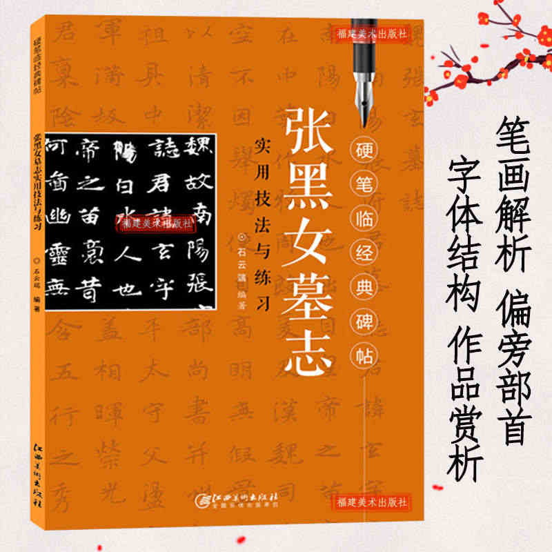 张黑女墓志实用技法与练习 硬笔临经典碑帖 魏碑钢笔楷书练字帖临摹历代碑...