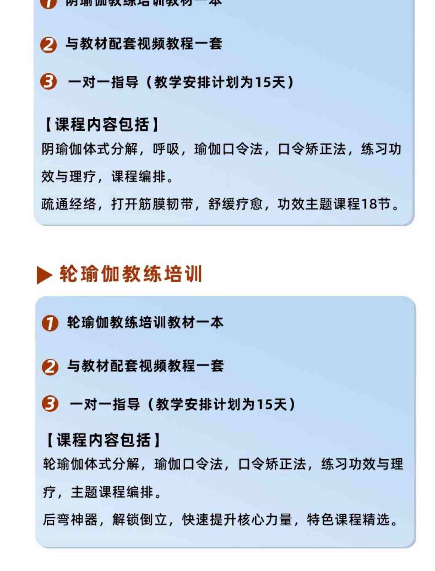 瑜伽视频教程全美认证RYT300教练培训班教培口令体式课程编排教培