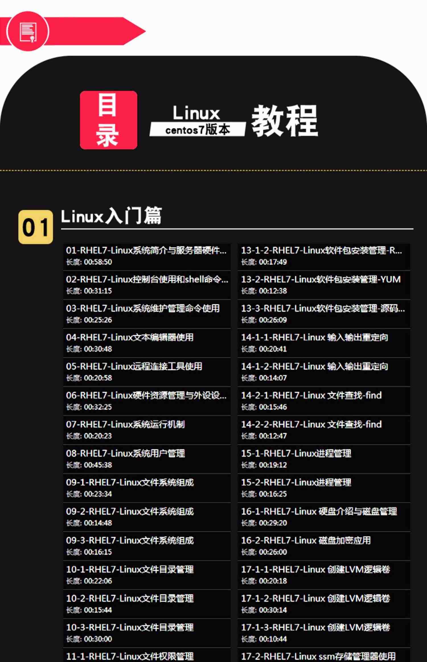 Linux视频教程 基础Shell编程 openstack/Nginx/redis运维ansible