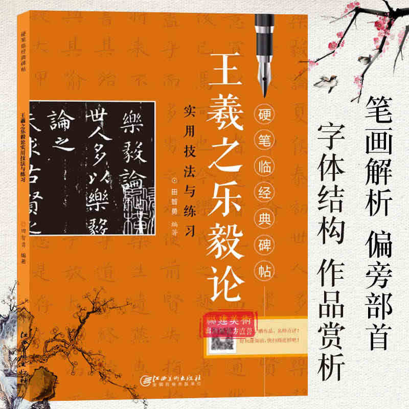 王羲之乐毅论实用技法与练习 硬笔临经典碑帖 硬笔钢笔楷书练字帖临摹历代...