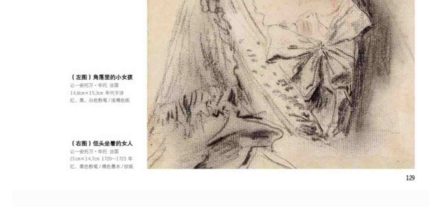 千年回望西方大师名作素描肖像 美院人物头像500年欧洲世界经典作品回响艺术绘画美术原作画册本书籍临摹册画教程书门采尔丢勒名画