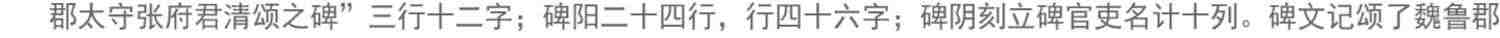 【放大本】北魏张猛龙碑 碑帖导临 楷书毛笔字帖集字作品初学者笔画结构技法教材附简体旁注 楷书入门学习教程书毛笔书法临摹字帖