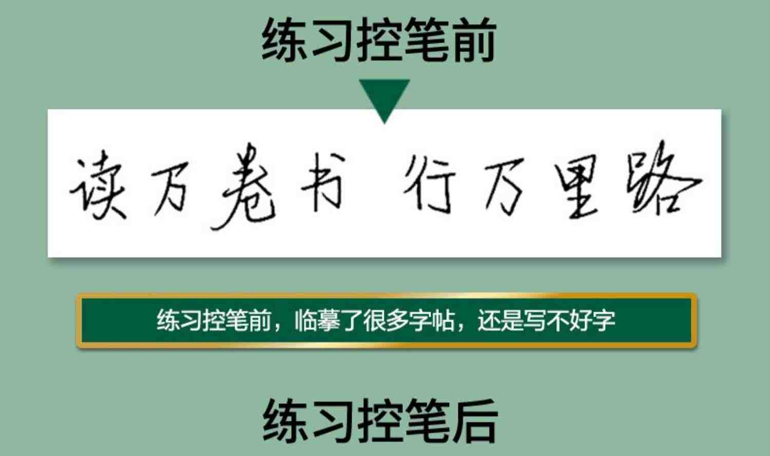 华夏万卷志飞习字高效练字帖49法硬笔楷书初学者入门临摹速成教程套装控笔训练基础大学生钢笔正楷手写体初高中成人成年书法练字帖