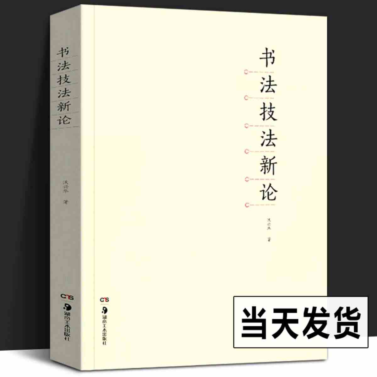 【正版现货】书法技法新论 沃兴华 著 毛笔书法技法理论 中国书法章法笔...