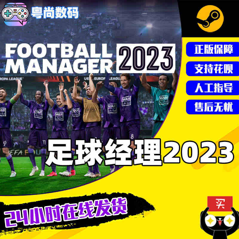 PC中文正版steam游戏 足球经理2023 Football Man...