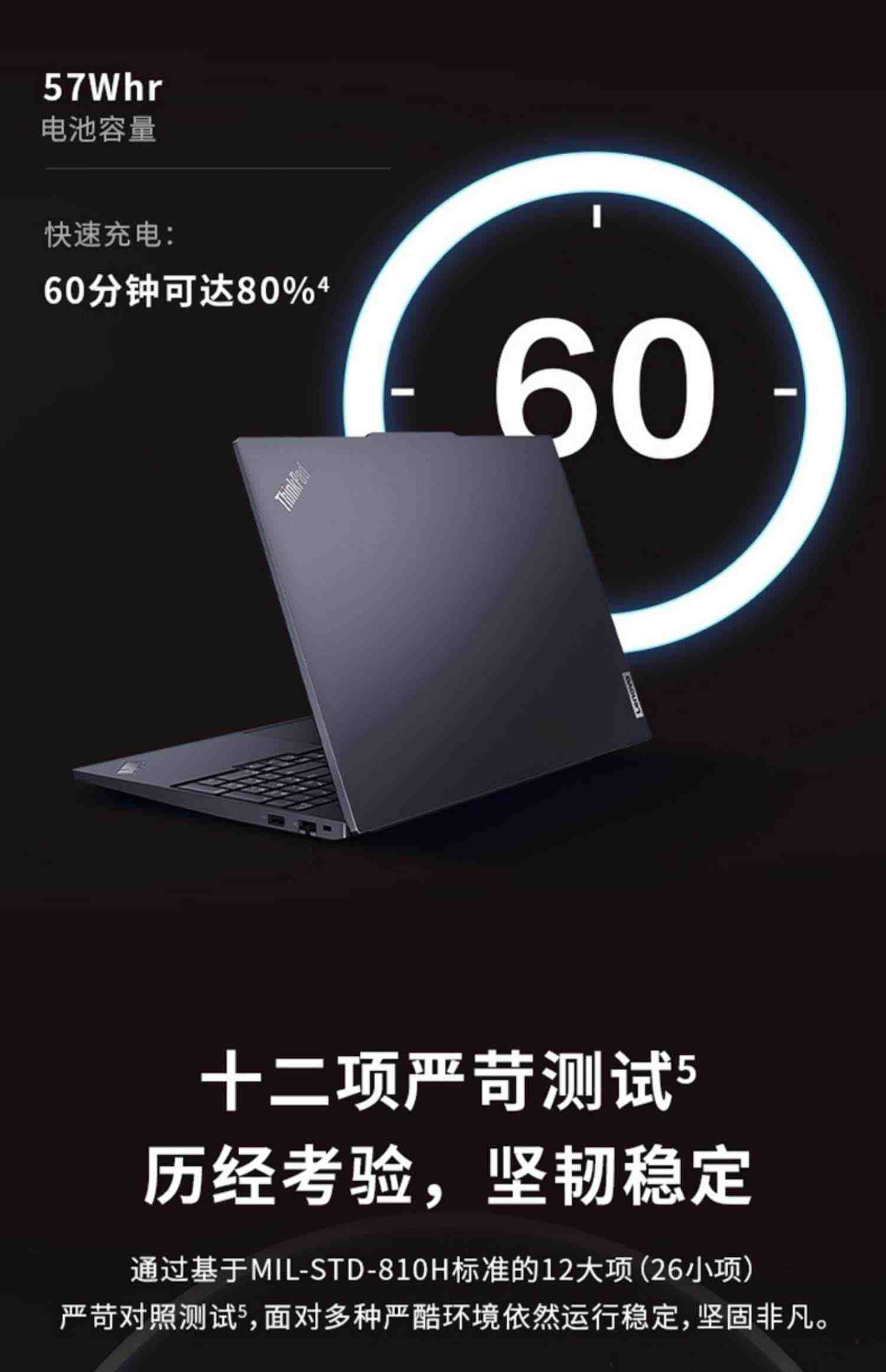 【2023新品首发】联想ThinkPad E14/E16 锐龙R5/R7 14英寸超轻薄便携商务办公学习笔记本电脑IBM官方旗舰正品