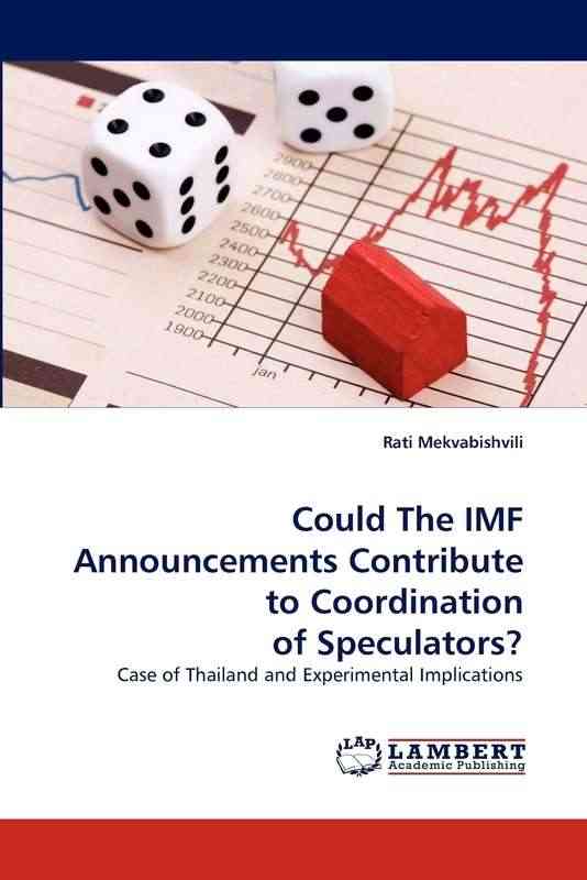 【按需印刷】Could The IMF Announcements C...