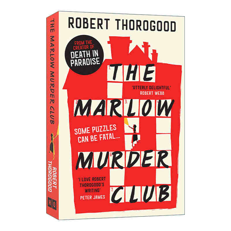 英文原版 The Marlow Murder Club 马洛谋杀俱乐部...