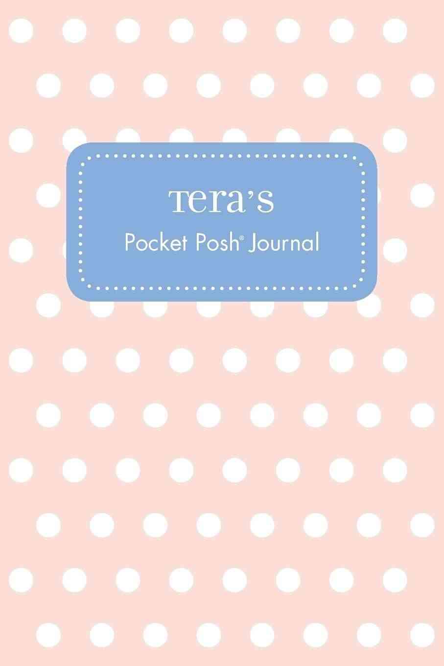 【预售 按需印刷】Tera s Pocket Posh Journal...