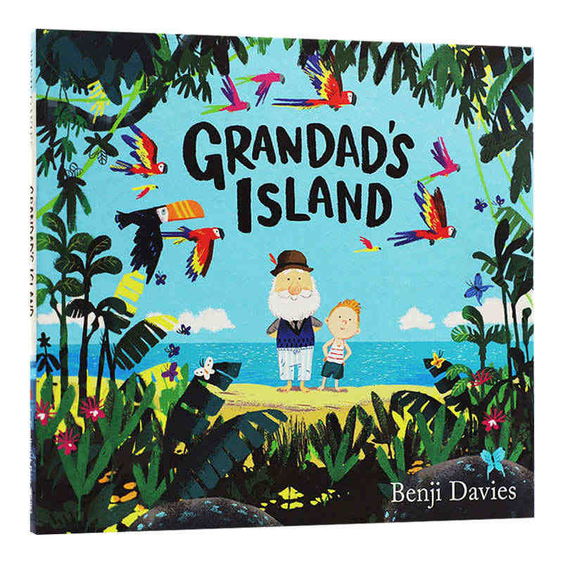 爷爷的天堂岛 英文原版 Grandad's Island Benji ...