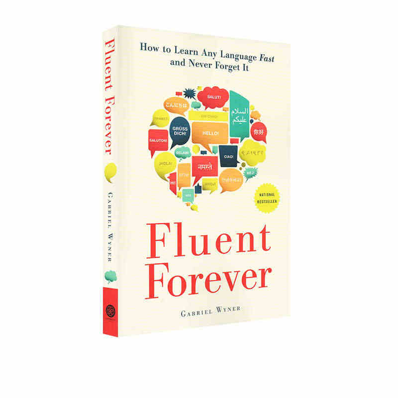 英文原版 Fluent Forever 外语流利说 如何快速学习一门语...