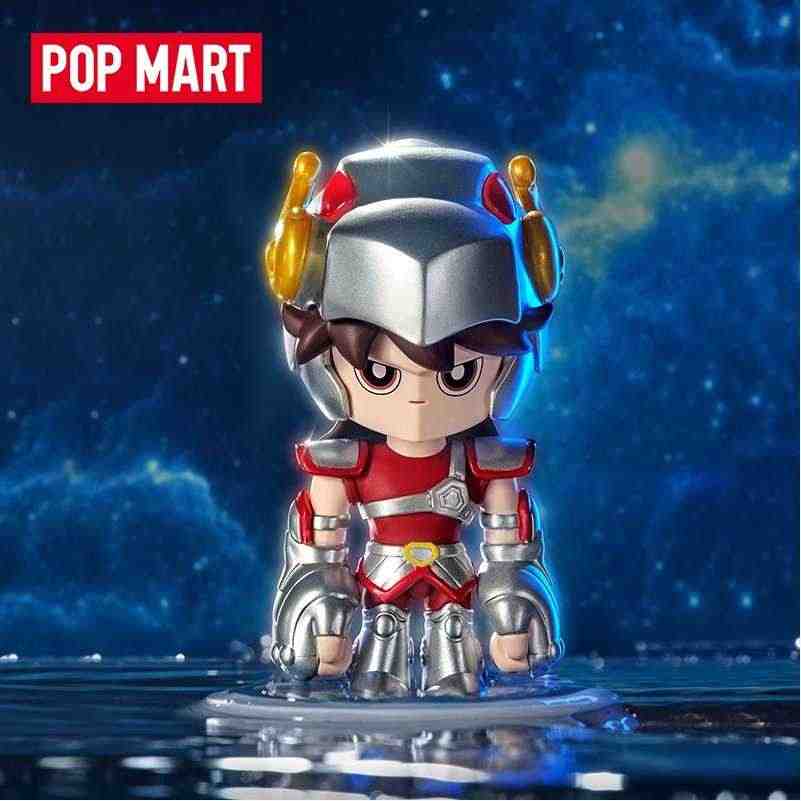 POPMART泡泡玛特 圣斗士星矢系列手办盲盒手办创意潮流摆件公仔...