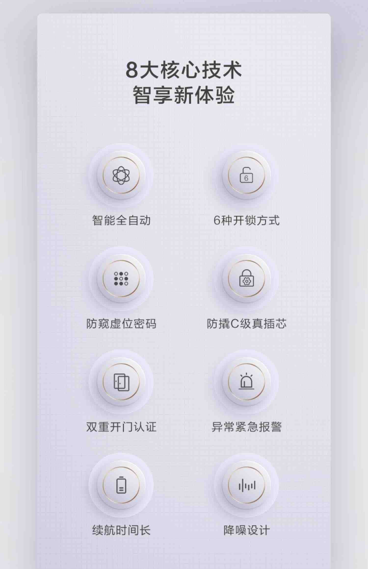 松下指纹锁家用电子密码锁全自动APP智能门锁木门防盗门EMW4112