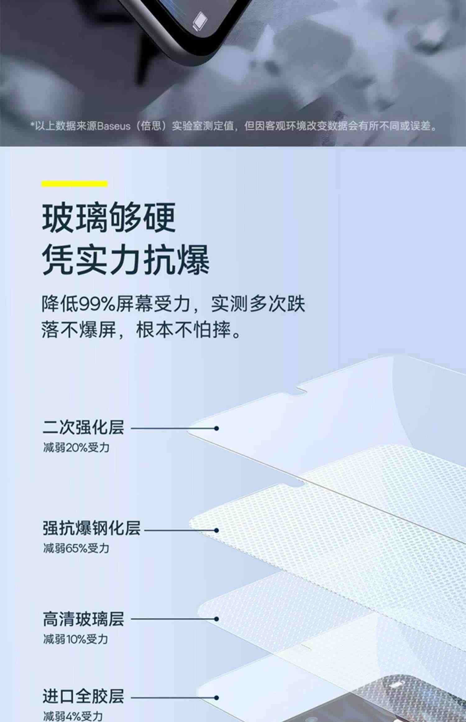 倍思适用红米K60钢化膜K50手机膜k40Pro增强版k30电竞k20游戏s手机note11T保护10全屏12T贴redmi极速小米40+