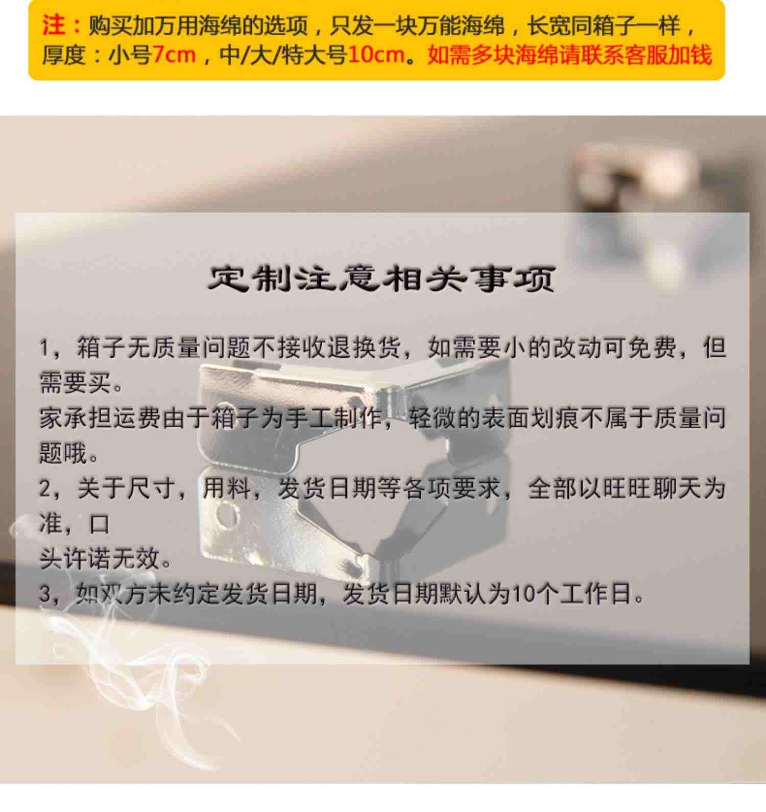 拉杆工具箱定做铝合金箱子航空箱大号多功能密码锁仪器收纳维修箱