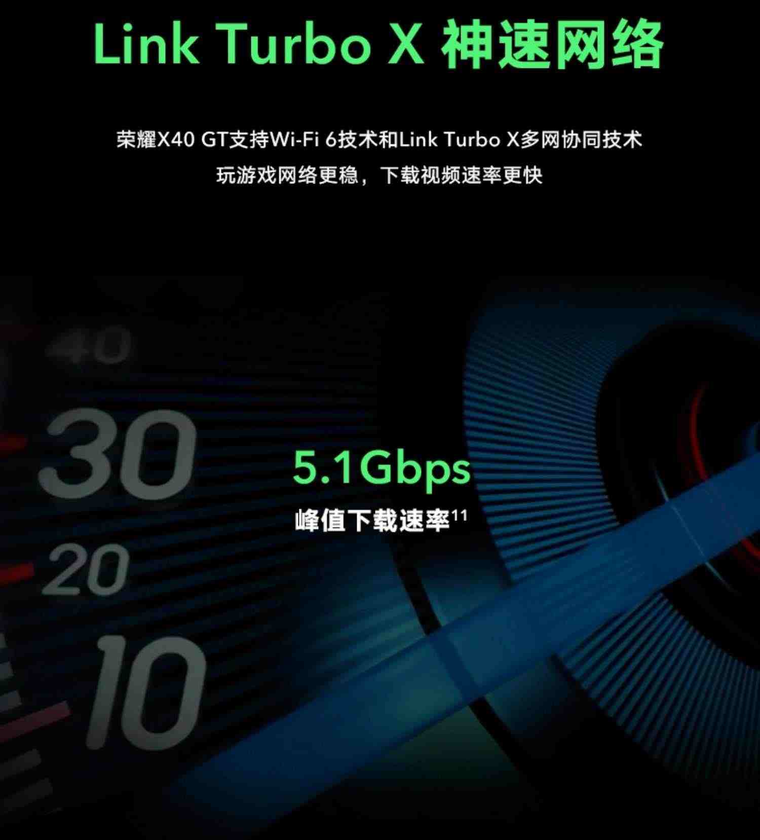 【官网】荣耀X40 GT 5G智能电竞手机高通骁龙888芯片144Hz高刷电竞屏 66W超级快充官方旗舰店学生拍照游戏X30