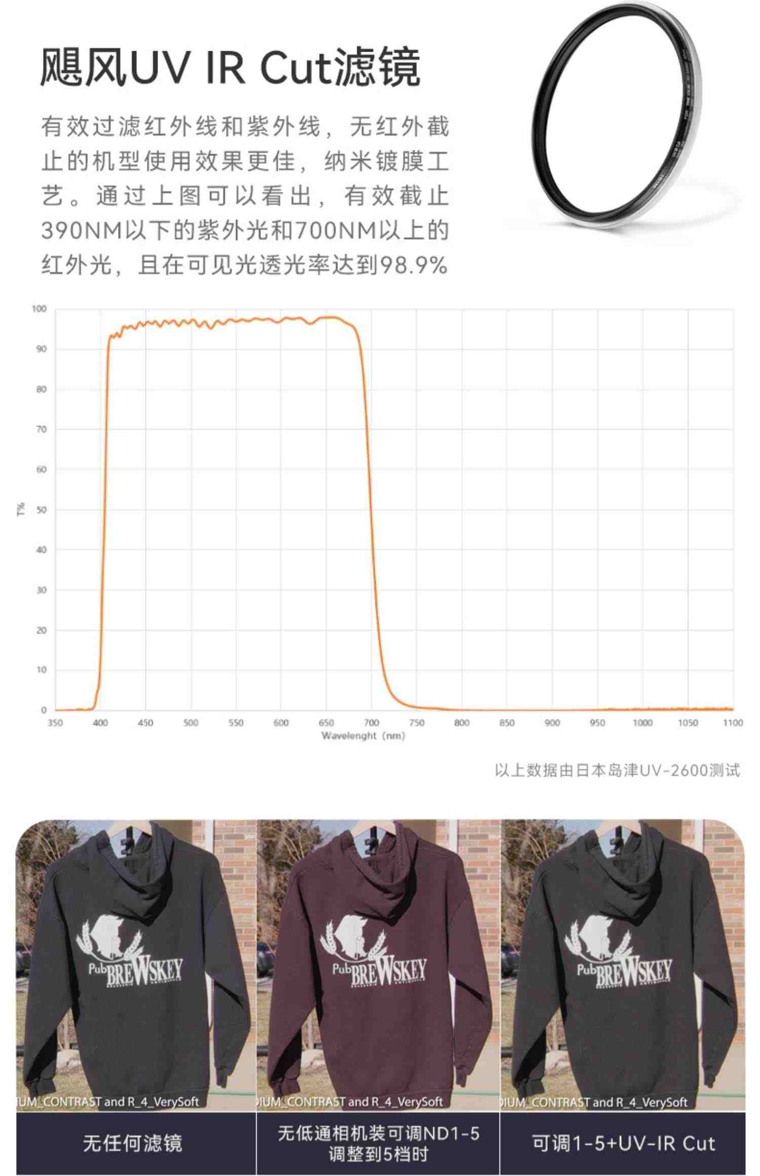 NiSi耐司 飓风快装系统 swift可吸附圆镜套装 可调减光镜ND1-5 5-9 1-9 可变nd滤镜 黑柔 大光圈电影视频利器