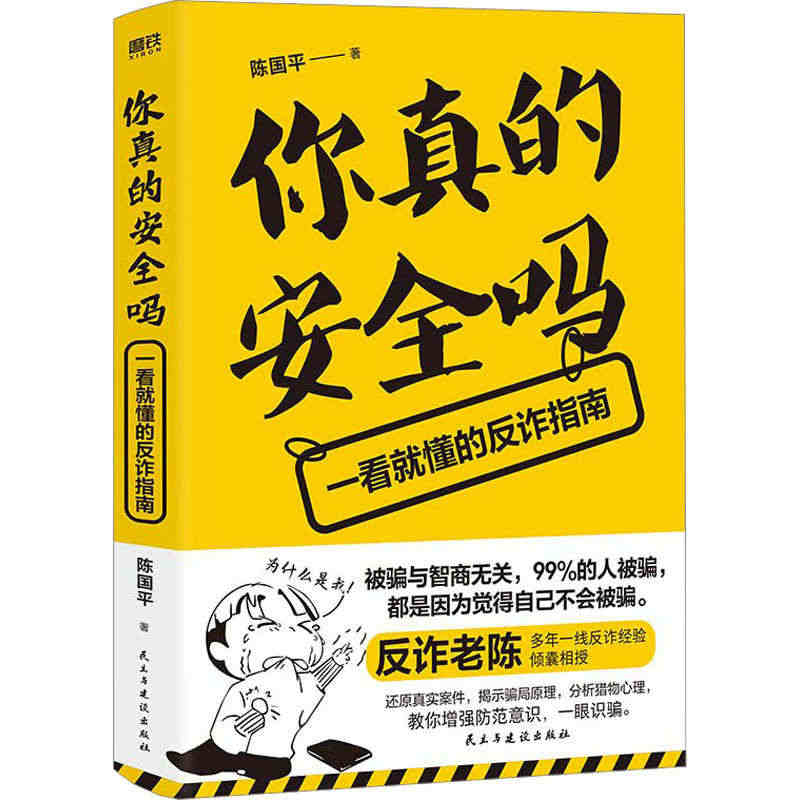 你真的安全吗 一看就懂的反诈指南 陈国平 著 民主与建设出版社...