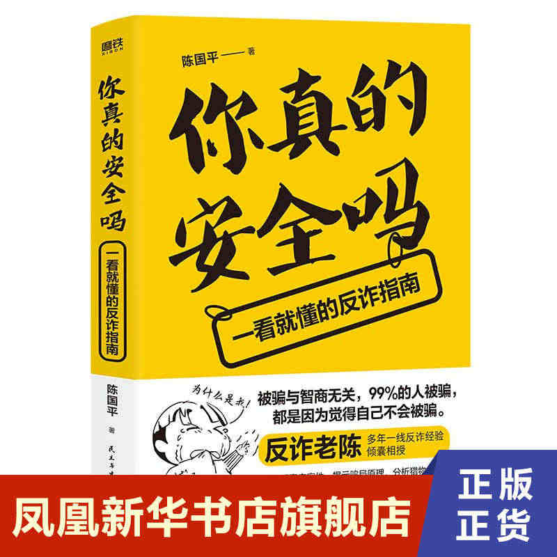 你真的安全吗 一看就懂的反诈指南 陈国平 著 教你增强防范意识,一眼识...