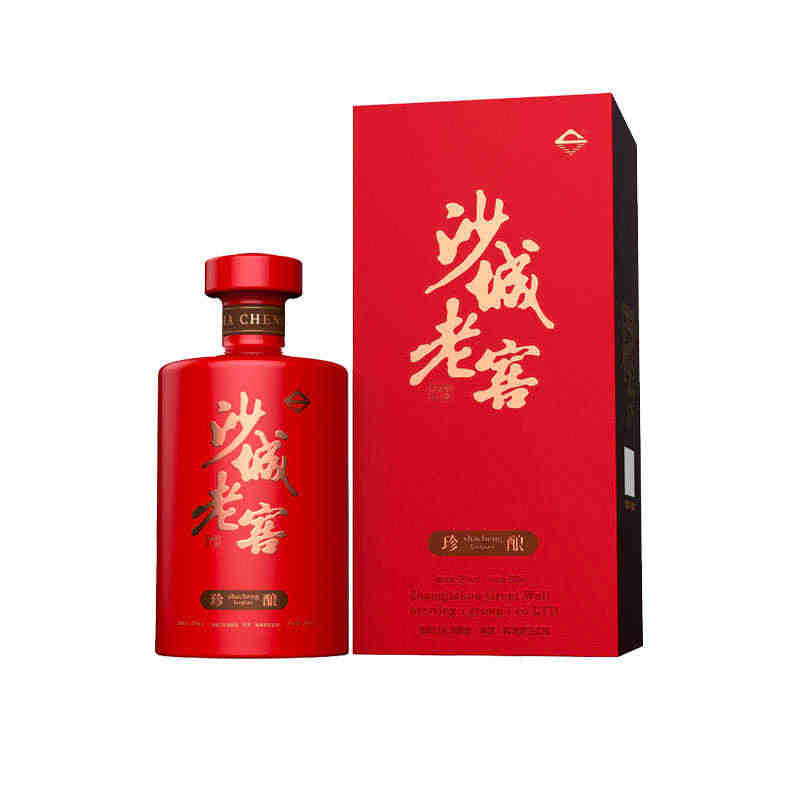 沙城老窖珍酿浓香型白酒460ml*6瓶整箱纯粮酒42度宴请...